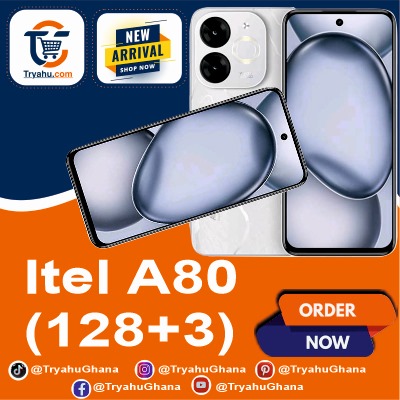 Itel A80 | 6.7 120Hz Display, 50MP Camera, 5000mAh Battery